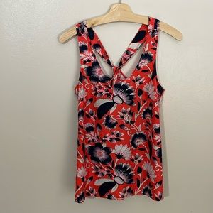 Like New J.Crew Floral Silky Tank. SZ 4